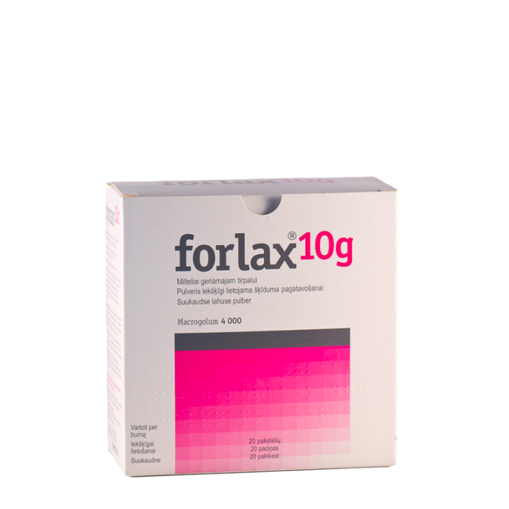 FORLAX 10g pulveris N20